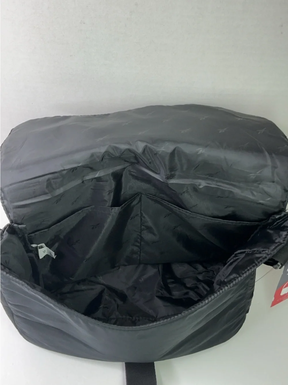 Reebok Black Leighton Crossbody Bag